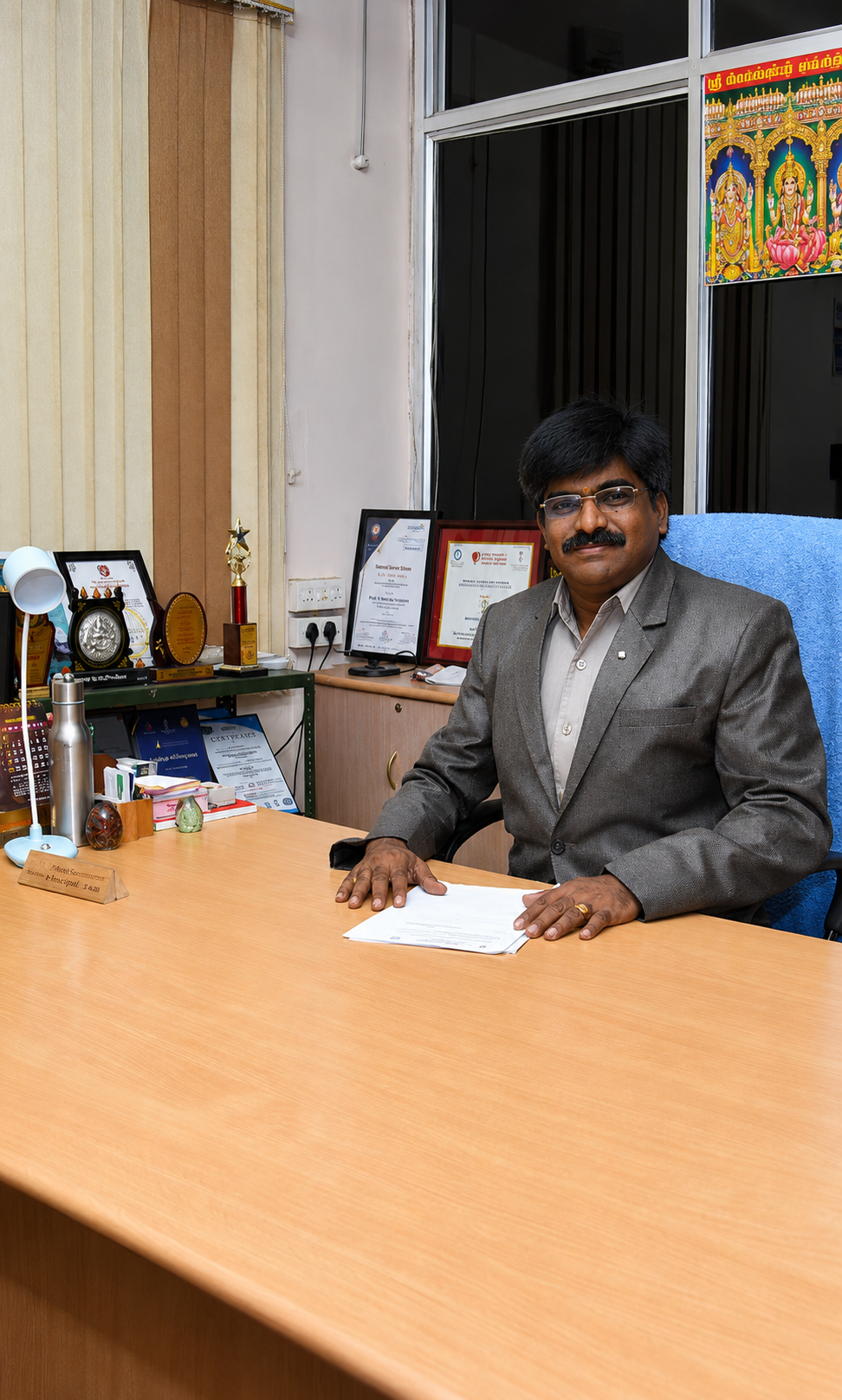Dr. R. Satish Kumar — Principal, Sengunthar Engineering College